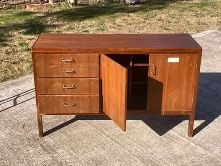 Photo of free Teak vintage cupboard (Dorstone HR3) #1