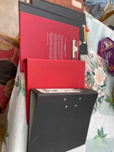 Photo of free clip boards and folders (Colnbrook SL3) #1