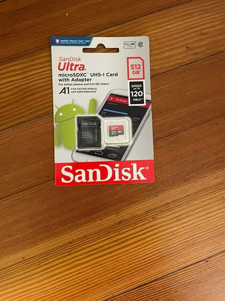 Photo of free SanDisk memory card (Brookline) #1
