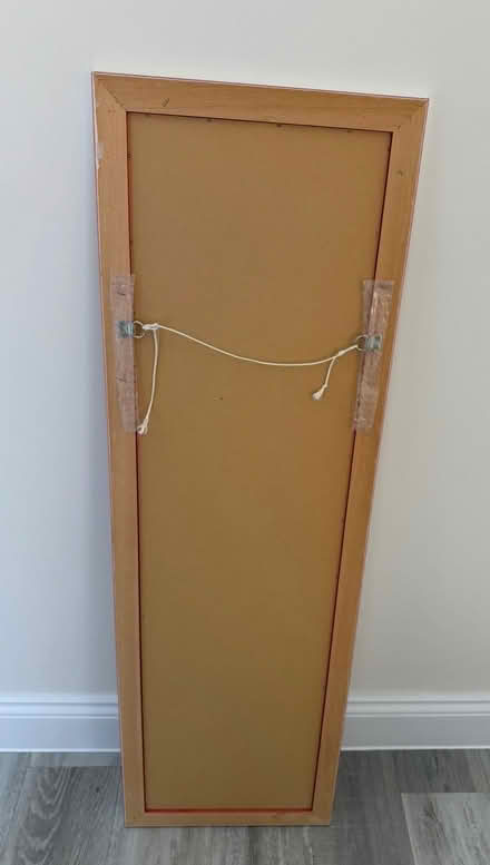 Photo of free Full length mirror deep coral surround (Bishop's Waltham SO32) #3