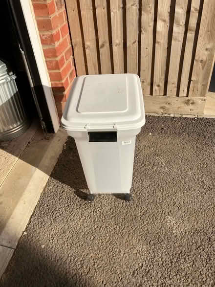 Photo of free Large storage hopper on wheels for birdseed etc (Twigworth GL2) #1