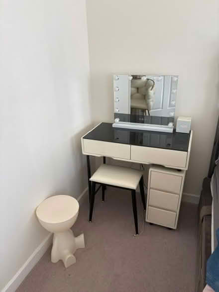 Photo of free Book case, dressing table with chair, mirror and ottoman (Stanford-Le-Hope SS17) #3