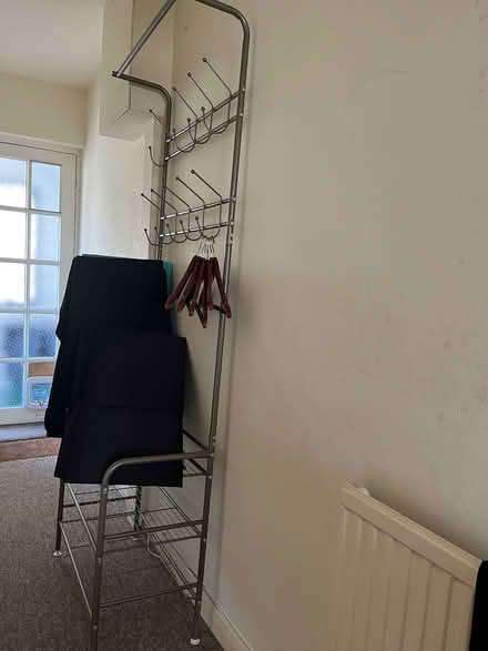 Photo of free Coat stand + Kallax boxes + hangers (for collection today) (Sion Hill BA1) #1