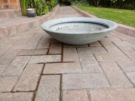 Photo of free Grey Low bowl planter – 60cm (North Shields NE30) #2