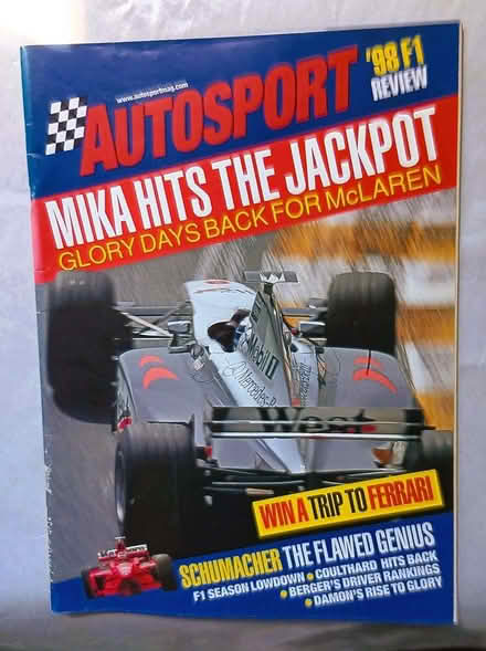 Photo of free autosport f1 season review 1998 (Whitehill SG4) #1