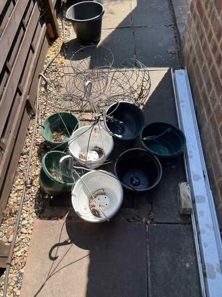 Photo of free Hanging plant baskets (Woodley RG5) #1