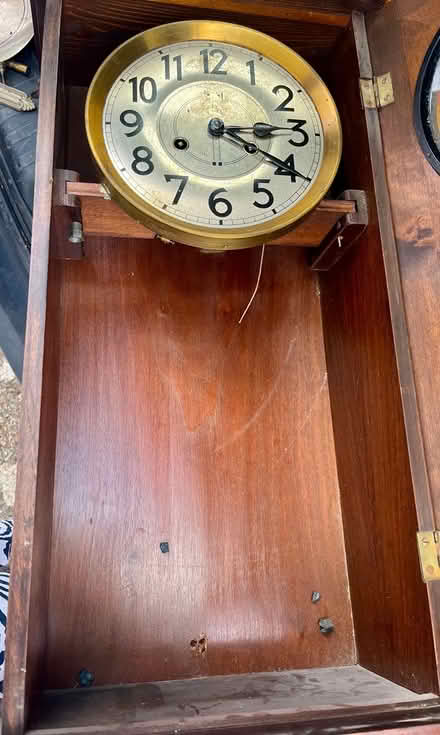 Photo of free Wall chiming clock in need of tlc (Willingdon Trees BN22) #2