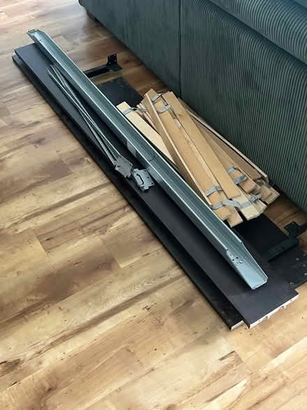 Photo of free Broken IKEA bed frame (Capitol hill) #2