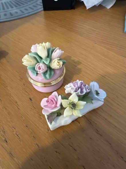 Photo of free China flower and trinket box (Milton OX14) #1