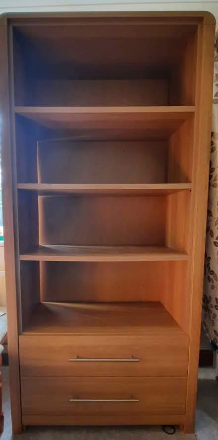 Photo of free Tall bookshelves with drawers (North baddesley SO52) #1