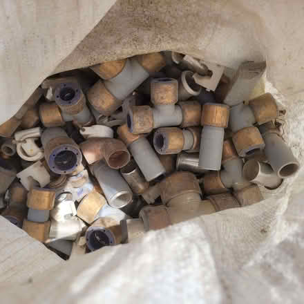 Photo of free Bag of plumbing fittings (Horsley GL6) #1