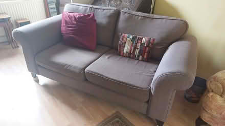 Photo of free Beige sofa (Ludham NR29) #1