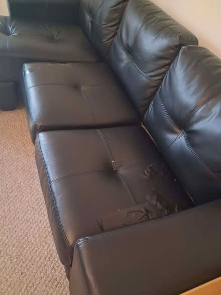 Photo of free Black sofa (Ealing W5) #3