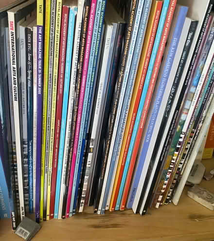 Photo of free Old Food Waitrose Magazines; RA Magazines; Tate Magazine (Stroud Green N8) #2
