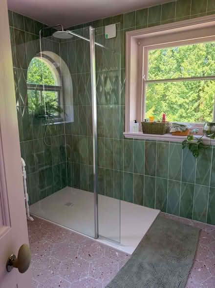 Photo of free green zellige porcelain tiles (Hill Brow GU33) #1