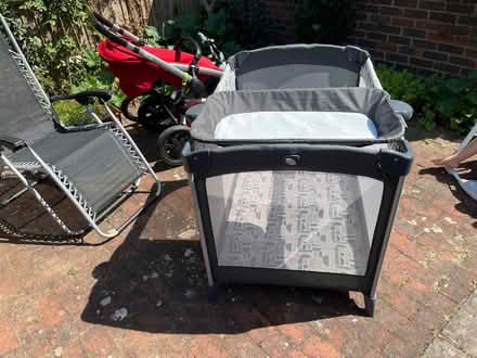 Photo of free baby carry cot with changing stand. (Grandpont OX1) #3