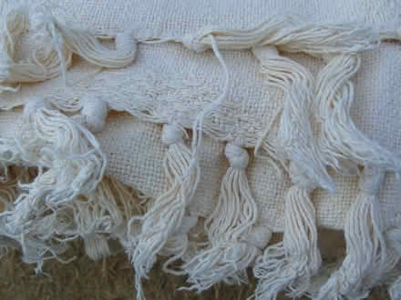 Photo of free 3 x woven cotton throws Dark creamy colour 200cm x 250cm (Kempsey WR5) #4