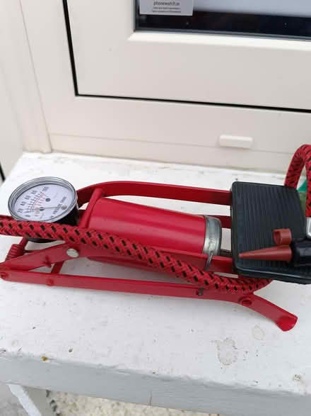 Photo of free Foot pump (unused) (North Dublin Fairview/Clontarf) #1