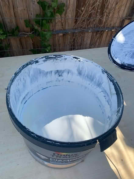 Photo of free Approx 5l white diamond Dulux Matt paint (Manor Court E10) #2