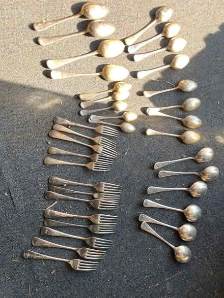 Photo of free Silver plated cutlery (DE56 - Duffield) #1