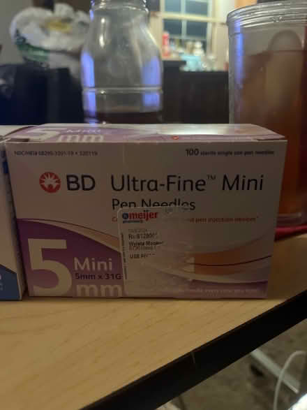 Photo of free Ultra-Fine Pen Needles (8726 Dana Court 46234) #2