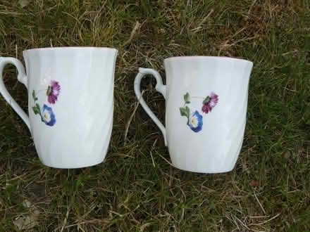Photo of free 2 x National Trust "Victorian Spray" bone china mugs (Kempsey WR5) #2