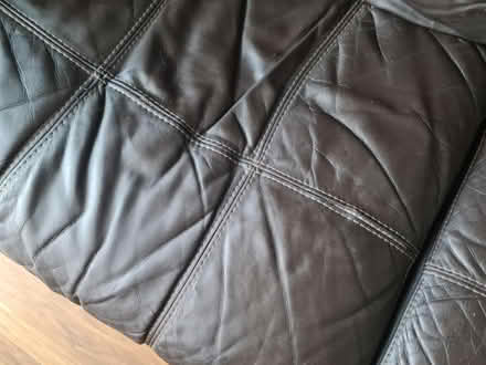 Photo of free Italian brown Leather sofas (Offerton SK2) #3