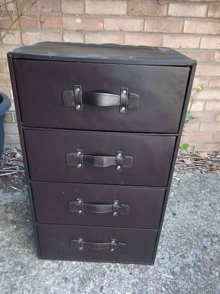 Photo of free Faux leather drawer unit (Colchester CO1) #1