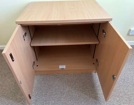 Photo of free Another Storage cabinet with shelf (Shillingford OX10) #2