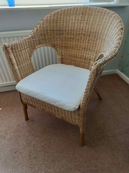 Photo of free Wicker Chair (Bramhall SK7) #1