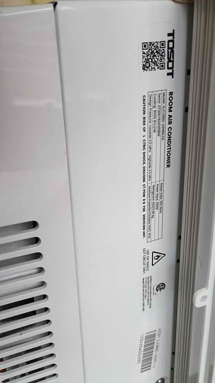 Photo of free TOSOT window air conditioner (Wallingford) #3