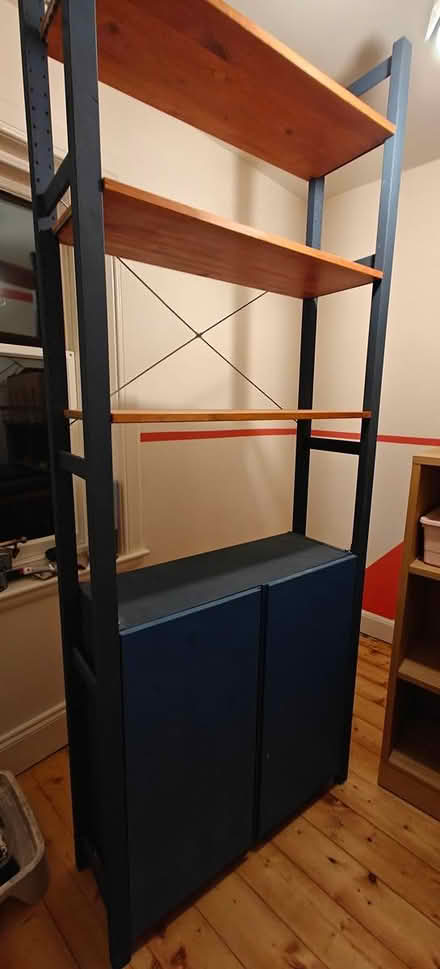 Photo of free Painted IVAR Shelving Units x 2 (Costorphine EH12) #1