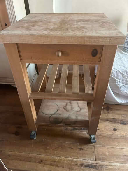 Photo of free SERVUS Butchers table solid wood (Teddington TW11) #3