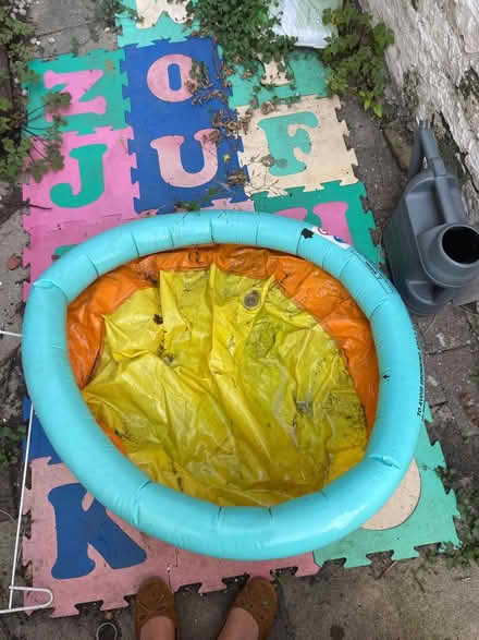 Photo of free paddling pool and foam tiles (St Michaels/ dingle L17) #1