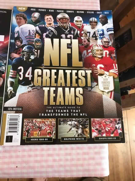 Photo of free NFL bookazines (Off Woodbridge road IP4) #3