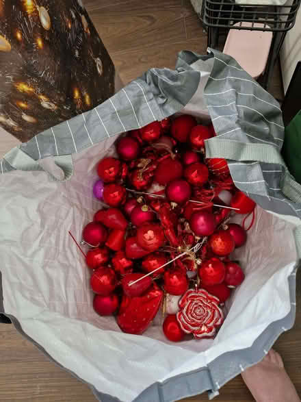 Photo of free Xmas Tree & Decorations (Lobley Hill NE11) #2