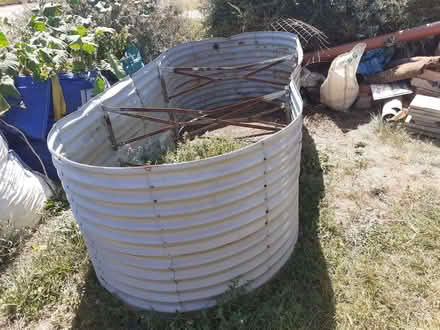 Photo of free Large metal raised bed (East Blatchington BN25) #1