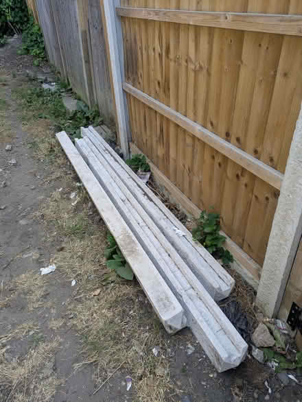 Photo of free Three godfather fence posts (Merton SW19) #1