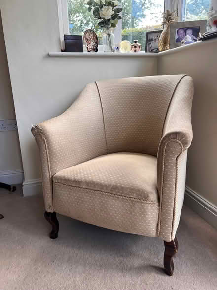 Photo of free Nursing chair reupholstery project (Triangle HX6) #1