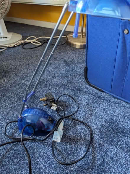 Photo of free Globe light & blue table lamp, (Garston WD25) #2