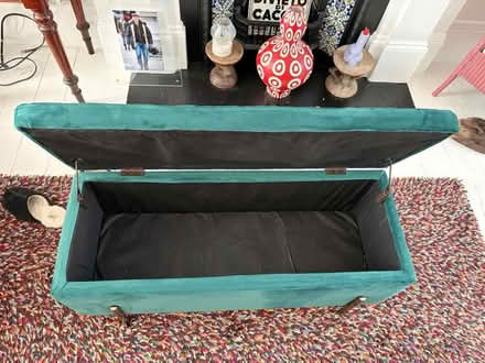 Photo of free Faux velvet chest (Streatham Common) #3
