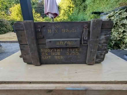 Photo of free Vintage Wooden Army Box (West Wickham, BR4) #1