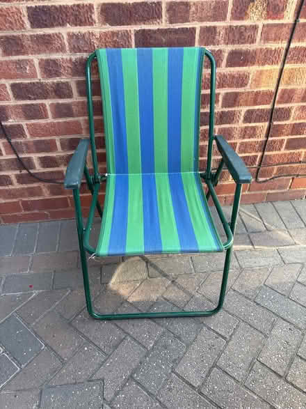 Photo of free Folding garden/picnic chair (Woodloes Park, Warwick CV34) #1
