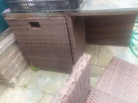 Photo of free Garden table and chairs cube set (Treuddyn CH7) #4