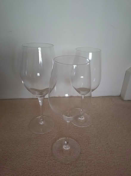 Photo of free 3x wine glasses (ME16 near E Farleigh station) #2