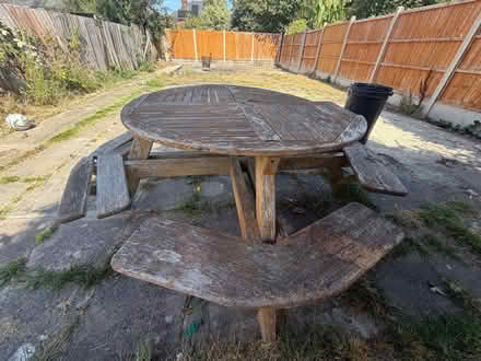 Photo of free Garden Table (Fareham PO16) #2