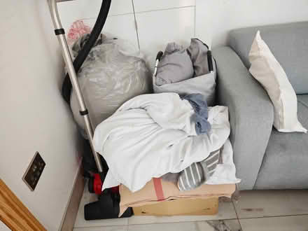 Photo of free pillows,sheet,duvets, (Cubitt Town E14) #1
