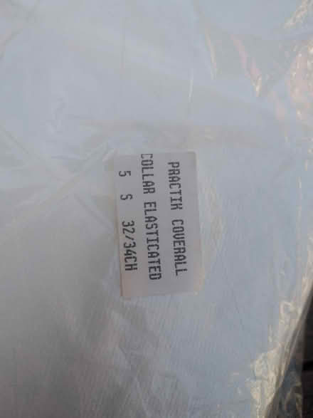 Photo of free 20 x Tyvek style coveralls (small) (BS59AL) #2