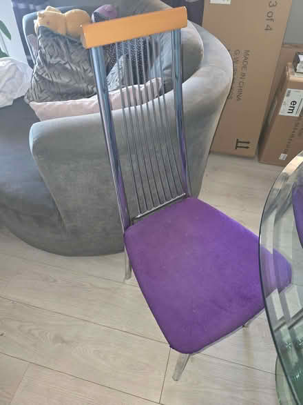 Photo of free 4 chairs (Selhurst SE25) #2