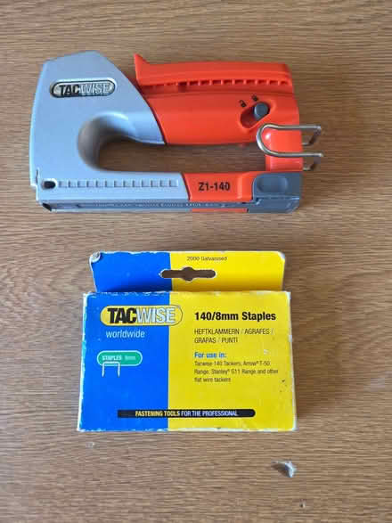 Photo of free Temperamental Staple Gun & Staples (Stubbington PO14) #1